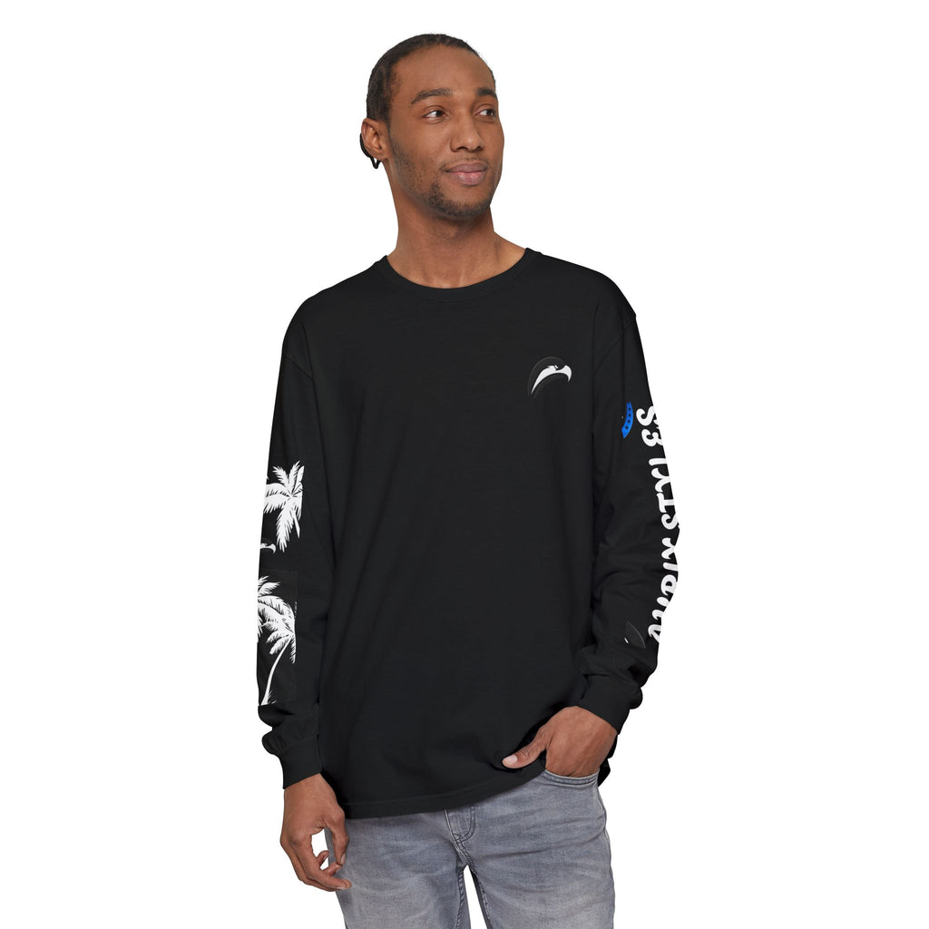 Midnight Palms Long Sleeved Tee