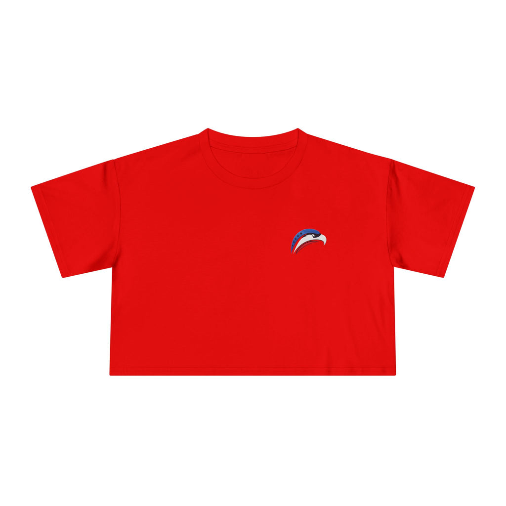 Tropical Islands- Women's Crop Tee