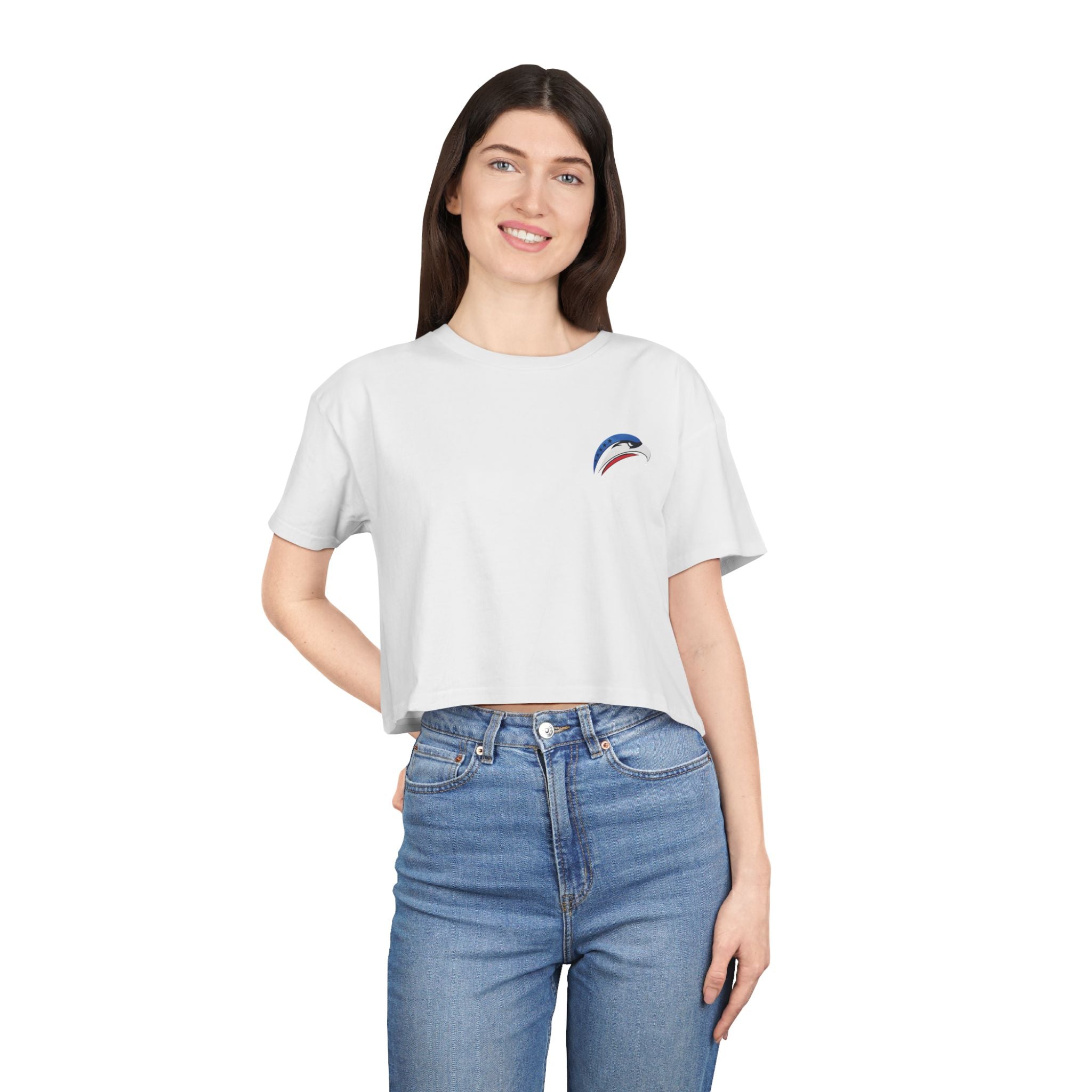 Tropical Islands- Women's Crop Tee
