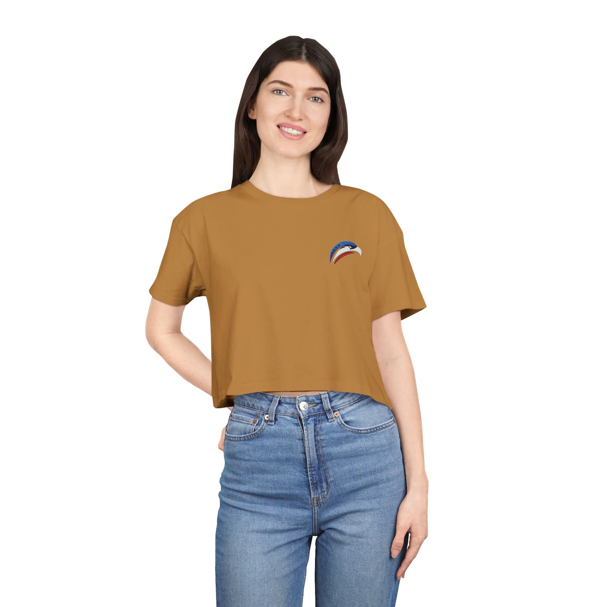 Tropical Islands- Women's Crop Tee
