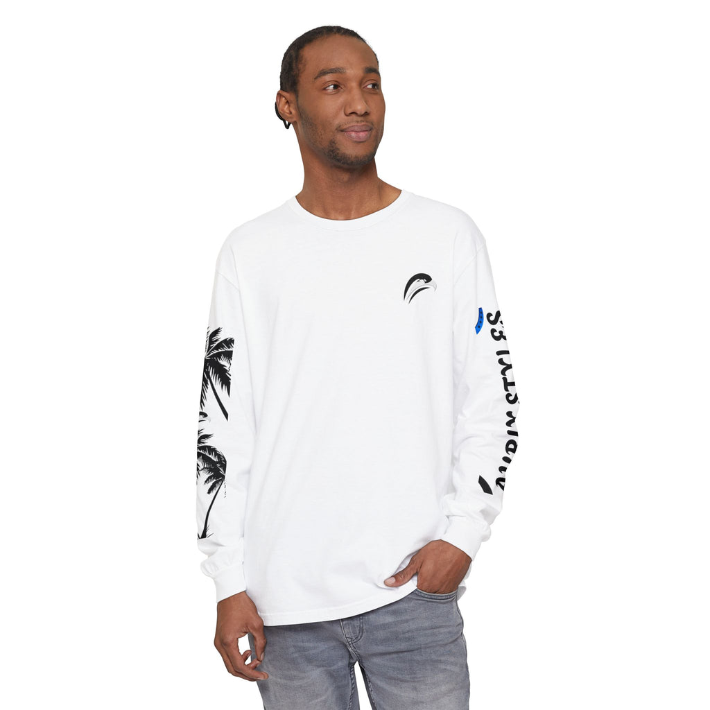 Midnight Palms Long Sleeved Tee