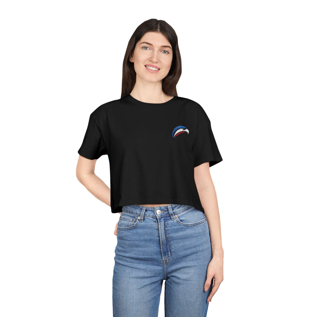 Tropical Islands- Women's Crop Tee