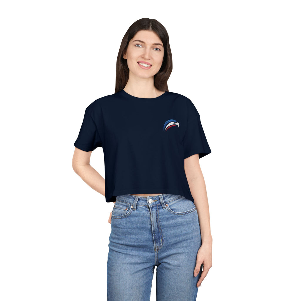 Tropical Islands- Women's Crop Tee