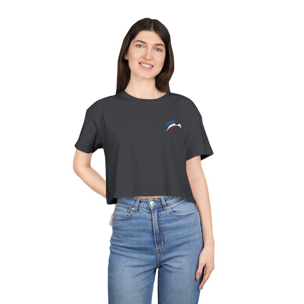 Tropical Islands- Women's Crop Tee