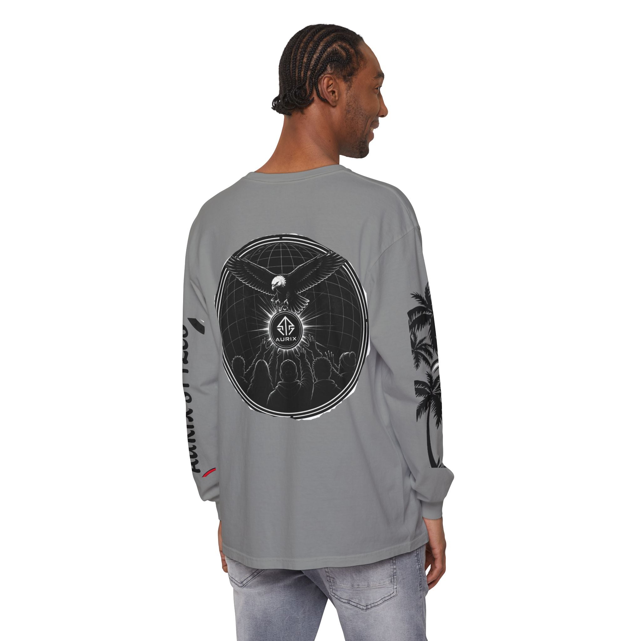 Midnight Palms Long Sleeved Tee